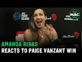Amanda Ribas continues to have infectious laugh talks watching fights with Dana White