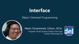 Interface PBO Bahasa Indonesia