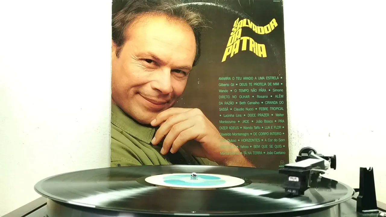 O SALVADOR DA PATRIA - Trilha Sonora Nacional (Vinil 1989)