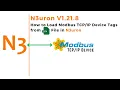 How to Load Modbus Tags from CSV File in N3uron for Data Acquisition from Modbus TCP Device IoT
