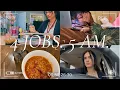 5AM Day in My Life Working 4 Jobs as a Single Mom Productivity Hustle Vlog