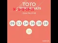 toto my ticket almost strike a million