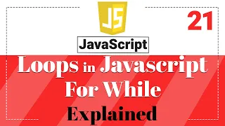 Javascript loops - Explain While Loop in Javascript Javascript in Hindi