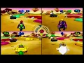 Mario Kart Double Dash!! Gamecube All Battle Modes \u0026 Stages 4 player Netplay 60fps