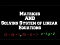 Programming Linear Equation Solver and Matrices