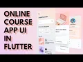 Online Course App UI - Speed Code