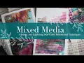 Mixed Media Abstract Art Exploring New Color Palettes and Techniques