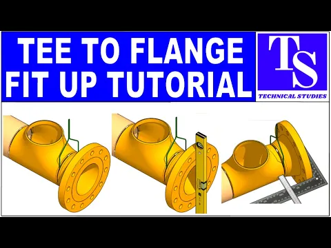 Download MP3 PIPING - TEE TO FLANGE FIT UP TUTORIAL FOR BEGINNERS Pipe fit up tutorials