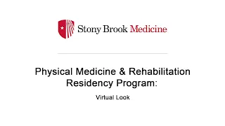 Stony Brook PM R Virtual Look