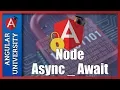 Typescript Async Await With Node - Creating a User Session