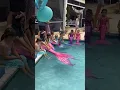 Download Lagu A pool full of MERMAIDS ready to make a splash! 😱 WWYD?? #mermaids #mermaidtail #mermaidparty #pool