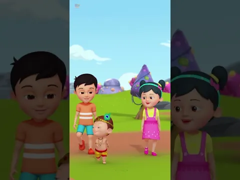 Govinda Aaya Song, गोविंदा आया गाना, Janmashthami Special #shorts #kidssongs #rhymes  #dahihandi