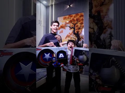 If My Brother Finds 5 Same Color Cars in GTA 5, He Wins a Captain America Shield Set in Real life 😱