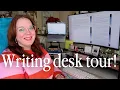 Realistic writing desk tour Where I write my novels how to create your ideal writing space 2026