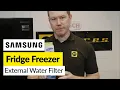 Samsung Fridge Freezer Water Filter Change External Hafex Filter