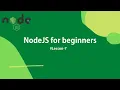 NodeJS Web development for beginners Lesson-7 STRING-DECODER BUFFER