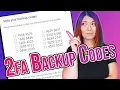 Don t Use 2FA Without These What Are 2FA Backup Codes