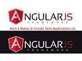 Part 2 Setup and Test Application for AngularJS 2