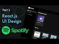 Build the Spotify UI in React js Part 3 - Categories Playlist components