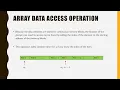 Data Structures Module 1 Array Part 1 Fundamentals of vector