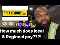 Does JB Hunt pay good enough to be home every night contract freight daily life