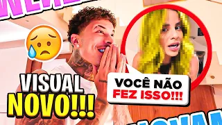 FIQUEI LOIRA E FIZ SURPRESA PRO PK! *não esperava essa reação*