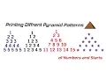 Pattern Program Trick - In C Language with practical -IMP