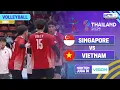 🔴 LIVE VOLLEYBALL INDOOR (MENS) | SINGAPORE VS VIETNAM | 33RD SEA GAMES THAILAND 2025