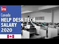Help Desk Technician Salary in Canada 2021 Update Jobs in Canada CANADA IMMIGRANTS