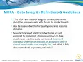 SIPHACOS Data Integrity