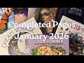 Completed Colouring Pages January 2026