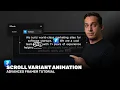 Animate Text Variants with Scroll Sections in Framer LIKE A PRO