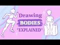 How I Draw Bodies simple tutorial step by step 2023
