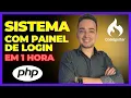 DESENVOLVENDO UMA APLICACAO WEB MODERNA EM PHP CODEIGNITER ADMINLTE - TUTORIAL COMPLETO EM 1H
