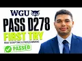 How To Pass WGU D278 Scripting and Programming Foundations