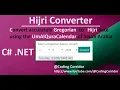 How to Convert Gregorian to Hijri date using the Umm al-Qura calendar of Saudi Arabia using C
