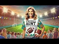 Football Aunt of Football Player Football Auntie T-Shirt Best Football Aunt Shirts for Women