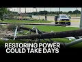 Oncor power outages Electricity restoration to be substantially complete by Friday