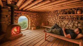 Full Video 90 Days To Build A Dream House Made Of Stone In The Rainforest 