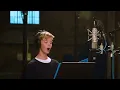 Welsh boy treble Cai Thomas (12y) sings Laudate Dominum | in the recording session