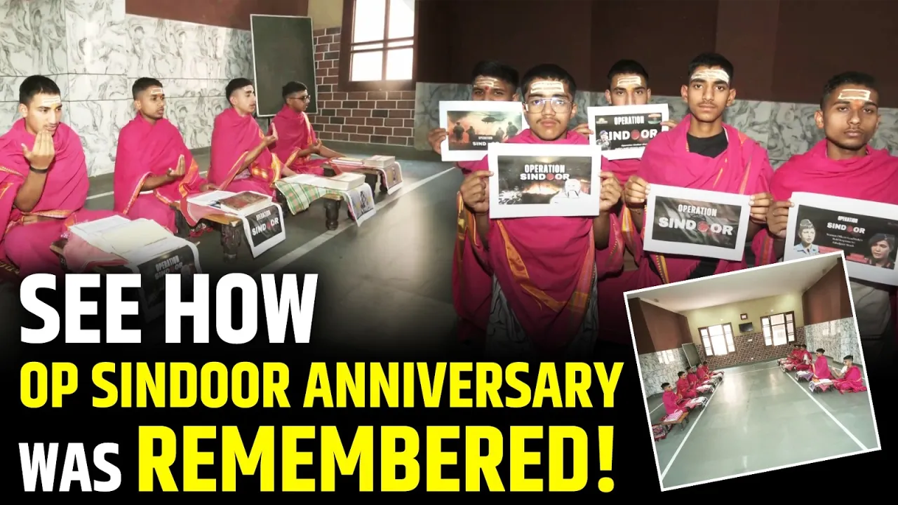 Operation Sindoor Anniversary: Mantras & Prayers Mark India’s Tribute | OP Sindoor Remembered