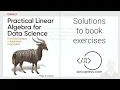 Linear algebra for data science chapter 10 exercise 5 AtA LU and permutation matrices