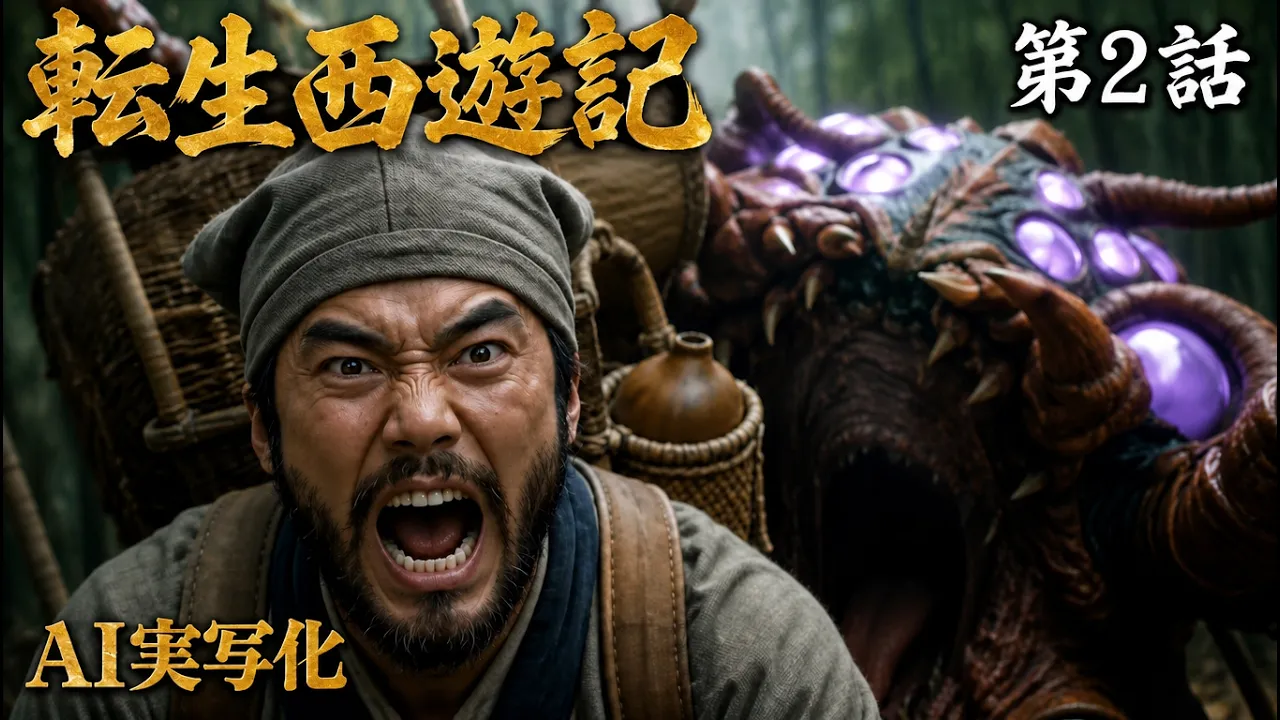 転生ヘラクレス 西遊記編 第 完全オリジナルストーリー 名作ファンタジー AI実写化してみた!