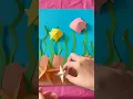 Underwater Paper Craft for Kids 3D Fish Starfish DIY with Miss Daisy