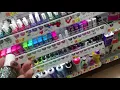 SouthernASMR Sounds Nail Lacquer Organizing in Walmart