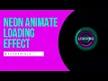 Neon Loading Animation with CSS Step-by-Step Tutorial HTML CSS JS DCodeNinja