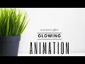Icon Hover With Glowing Animation CSS Animation