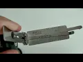 Lishi Picking HU101 Pick Decoder Step By Step Tutorial