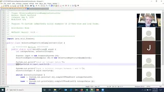 CS225 M03 2 JavaBasics Selection and Repetition