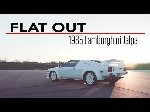 Download MP3 1985 Lamborghini Jalpa unleashed on the track | Flat Out - Ep 2